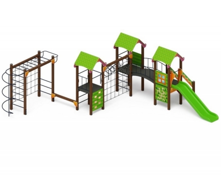 Детская игровая площадка Лукоморье ДИК 2.25.07-01 H=1200, фото 1