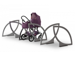 Парковка для колясок и велосипедов Крылья, фото 2