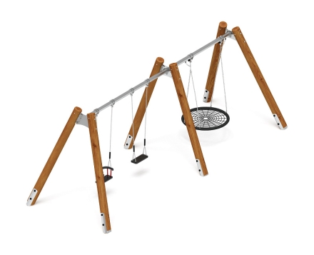 Качели (Лиственница темный) ИО 13.Р.05.01.03.01-Л.И1.01, фото 2