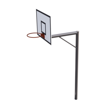 Стойка баскетбольная СВС-198 (с выносом 1300мм), фото 1
