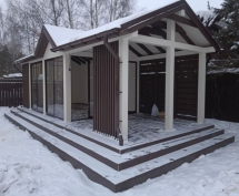 Закрытая беседка ШАЛЕ 2 Закрытая беседка ШАЛЕ 2