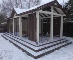 Закрытая беседка ШАЛЕ 2, фото 5