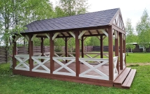Прямоугольная беседка ТЕХАС Прямоугольная беседка ТЕХАС