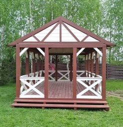 Прямоугольная беседка ТЕХАС, фото 1
