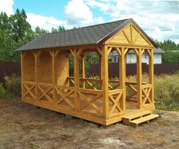 Прямоугольная беседка ТЕХАС, фото 4