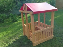 Детская игровая деревянная площадка для дачи "Мадрид 105"