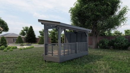 Угловая беседка ЯСМИН, фото 3