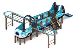 Аэроплан - ДИК 1.03.4.01-01.C (Дракон) - Игровой комплекс H=900, фото 4