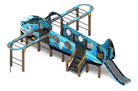 Аэроплан - ДИК 1.03.4.01-01.C (Дракон) - Игровой комплекс H=900, фото 2