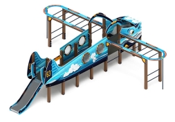 Аэроплан - ДИК 1.03.4.01-01.C (Дракон) - Игровой комплекс H=900, фото 1