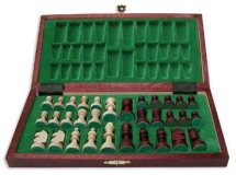 Шахматы + Шашки + Нарды "Магнит" (Польша, дерево, 27х13,5х4см) Шахматы + Шашки + Нарды "Магнит" (Польша, дерево, 27х13,5х4см)