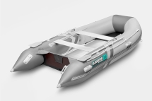 Gladiator B 370 AL LIGHT Светло-темносерый моторная лодка ПВХ Алюминиевый пайол
