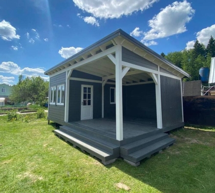 Закрытая беседка ЛАЙТ, фото 1