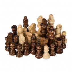 Комплект фигур для шахмат, диаметр 25 мм, король 80 мм