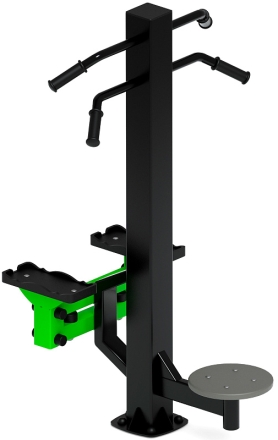 Степ+Твистер (зеленый) - Уличный тренажер - СТ 019-12, фото 3