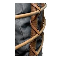 Кресло подвесное двойное Ортис (серые подушки) Кресло подвесное двойное Ортис (серые подушки)