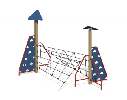 Гимнастический комплекс на металлических столбах ГК-71, фото 1