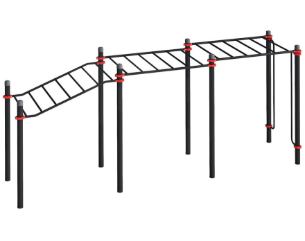 Рукоход разноуровневый для колясочников, фото 1