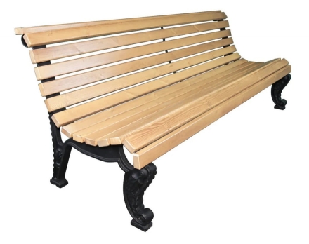 Скамейка Керчь, Лиственница 1,5 м, фото 4