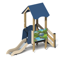 Детская горка Экопита Большая ГР-15 H=600 для игровой площадки Детская горка Экопита Большая ГР-15 H=600 для игровой площадки