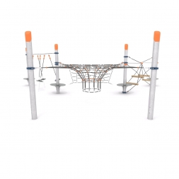 Канатная конструкция для лазания серии-04.03, фото 2