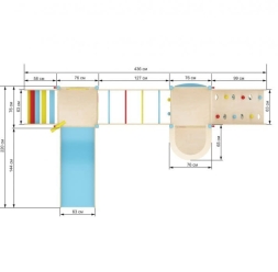 Детский домашний игровой комплекс Igra 5, фото 5