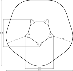 Песочница ДС006 для детской игровой площадки, фото 4