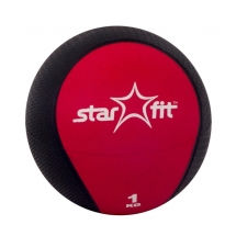 Медбол PRO GB-702, 1 кг, красный Медбол PRO GB-702, 1 кг, красный