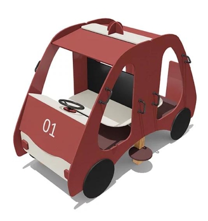 Игровой макет Пожарная машина ВСТ 2625/1 для детской площадки, фото 3