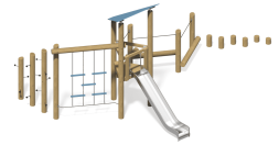 Игровой комплекс Эко ИК-243 для детской площадки Игровой комплекс Эко ИК-243 для детской площадки