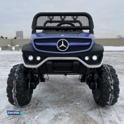 Электромобиль Mercedes-Benz Unimog Concept Mini 4WD синий, фото 4