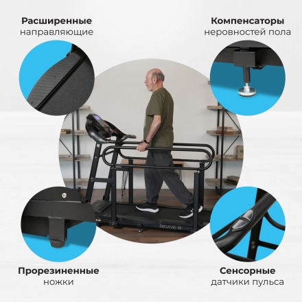 Беговая дорожка домашняя OXYGEN FITNESS REVIVE B, фото 4