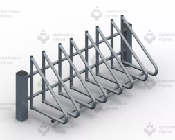 Велопарковка на столбах (4 места)