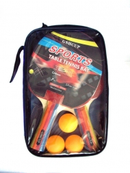 Набор для н/т GSHCUP 02 (2 ракетки + 3 шара) в чехле Набор для н/т GSHCUP 02 (2 ракетки + 3 шара) в чехле