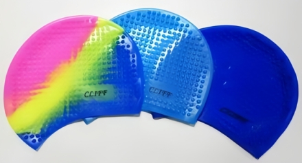 Шапочка для плавания силиконовая большая РР-ШШ (с шипами), фото 1