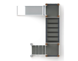 Детская игровая площадка Королевство (Коты) ДИК 1.15.07-11 H=900, фото 5