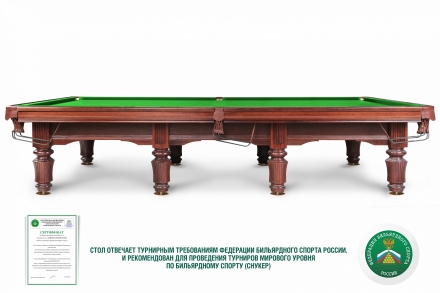 Бильярдный стол - Ливерпуль Прайм Снукер 12 Футов, Снукер, Сланец Orero 45 мм, фото 6
