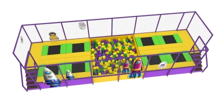 Батутная арена &quot;Прямиком в космос&quot;, фото 2