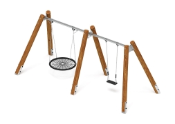 Качели (Лиственница темный) ИО 12.Р.05.03.01-Л.И1.01, фото 4