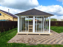 Застекленная беседка УЮТ, фото 3