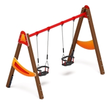 Качели двойные Д2 - ИО 12.Д.01.01.01-П - (Счастливое детство)