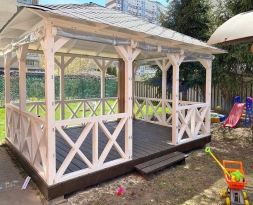 Прямоугольная беседка МИНИ ЕВРОПА, фото 3