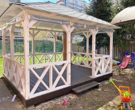 Прямоугольная беседка МИНИ ЕВРОПА, фото 3