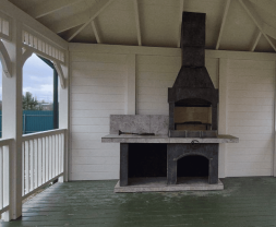 Прямоугольная беседка Августина с барбекю, фото 3