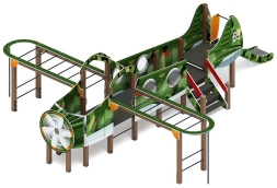 Аэроплан - ДИК 1.03.4.01-02.C (Хаки) - Игровой комплекс H=900, фото 4