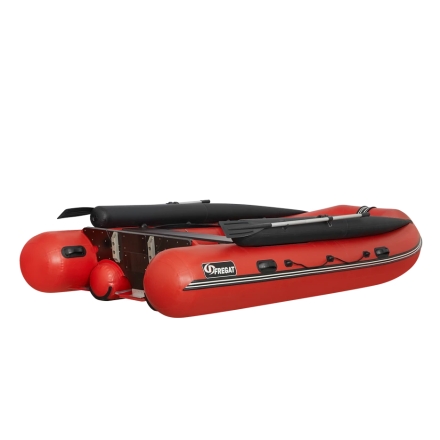 Моторная лодка ПВХ Фрегат 470 FM Jet/L/S (ФМ Джет/Л/С) Красный, фото 4