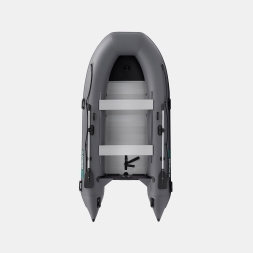 Gladiator B 370 AL LIGHT Темно-серый моторная лодка ПВХ Алюминиевый пайол, фото 4