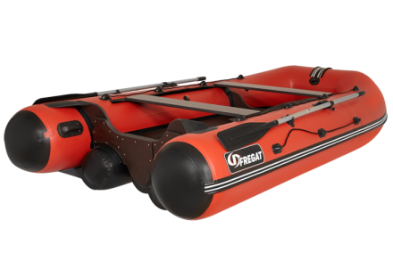 Моторная лодка ПВХ Фрегат 330 FM Light (ФМ Лайт) НДНД Про Красный, фото 5