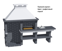 Печь Аристократ 814 Прямоугольный кирпич коричневый