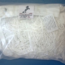 Сетка волейбольная Jump-fs 2к 9,5х1м Белая нить 2,5мм с капроновым тросом Сетка волейбольная Jump-fs 2к 9,5х1м Белая нить 2,5мм с капроновым тросом